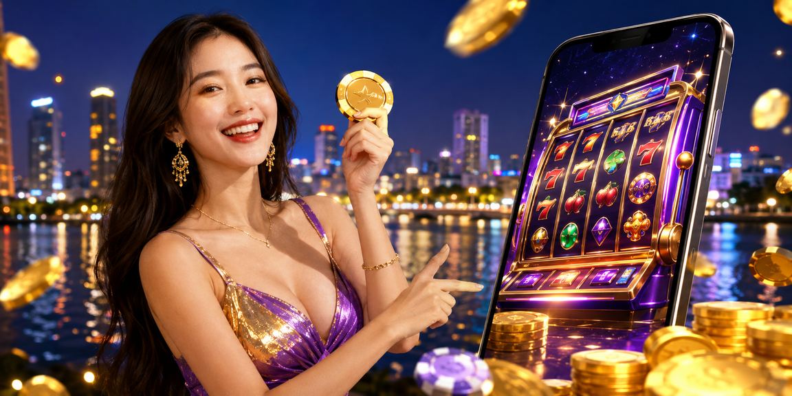 Người chơi Việt Nam kiểm tra tiền thưởng trên ứng dụng di động buổi tối