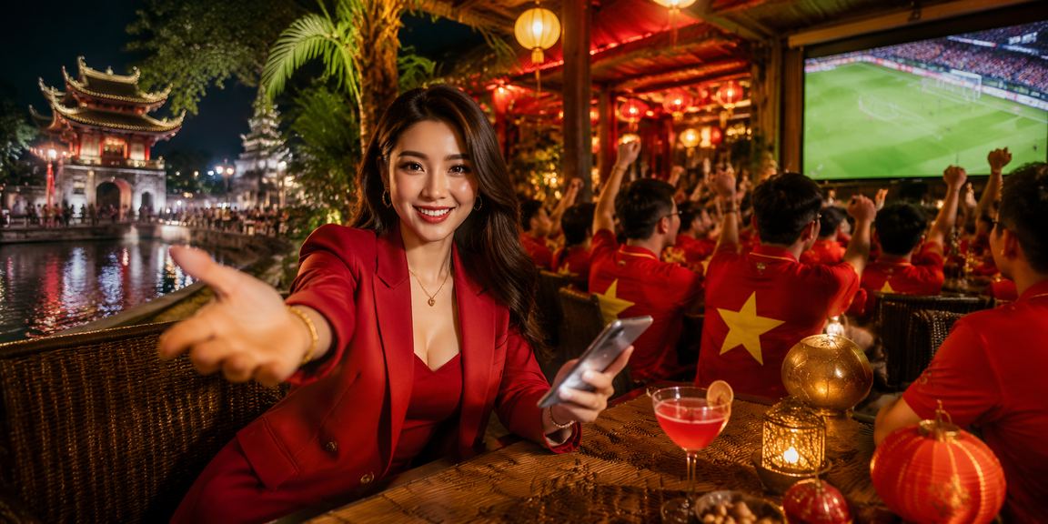 Người dùng Việt Nam theo dõi trận đấu thể thao và đặt cược trực tuyến trên điện thoại